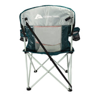 Ozark Trail Oversized Mesh Camping Chair with Carry Bag and Cup Holders
