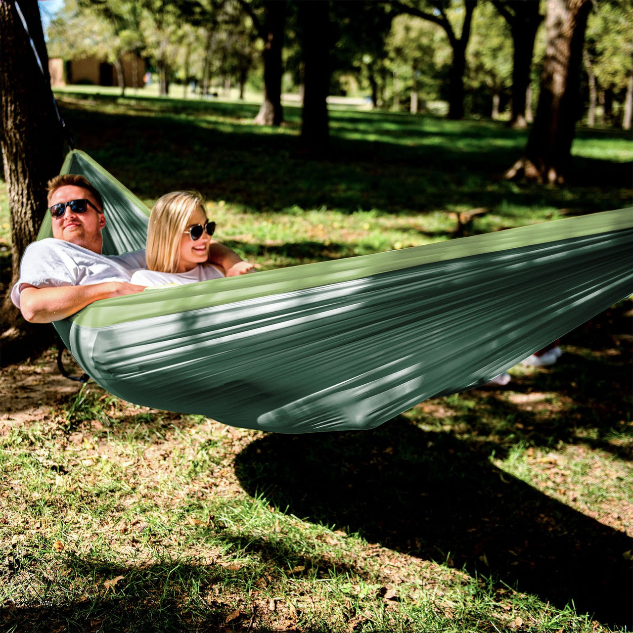 Equip 2P Travel Hammock - Turf/Cucumber