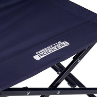GCI Outdoor Freestyle Rocker Elite Folding Rocking Camping Chair, Rich Blue