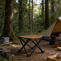 Portable Travel Foot Rest, Folding Camping Stool, Under Desk Foot Rest at Work for Long Flight, Home and Office Outdoor Hiking Fishing