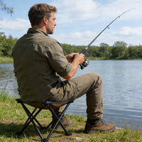 Portable Travel Foot Rest, Folding Camping Stool, Under Desk Foot Rest at Work for Long Flight, Home and Office Outdoor Hiking Fishing