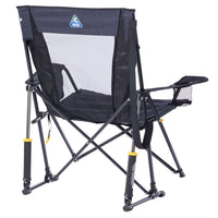 GCI Outdoor Comfort Pro Rocker XL Oversized Rocking Camping Chair, Heathered Charcoal