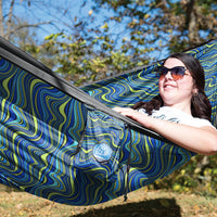 Equip 1P Travel Hammock - Vibrant Swirls